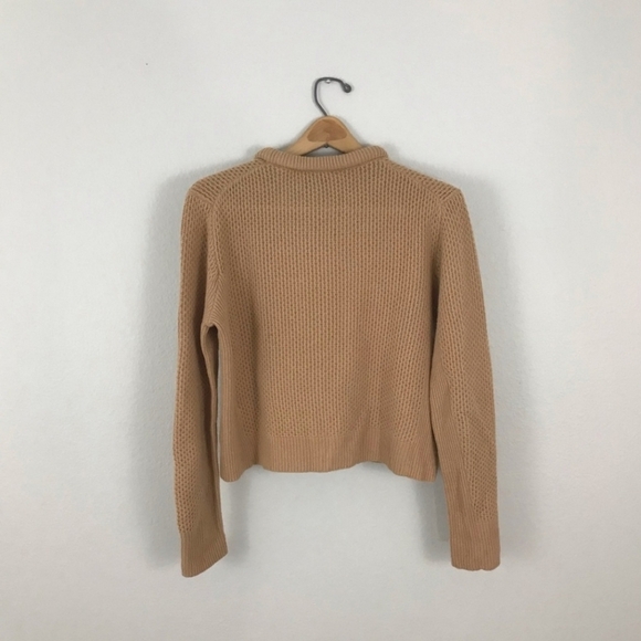 3.1 Phillip Lim Roll Neck Cropped Wool Sweater - Picture 6 of 7